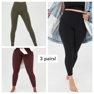 Lot of 3 Pairs of Aerie Offline Real Me High Waisted Leggings